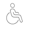 Montascala a seggiola per disabili